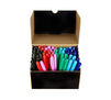 Take Note Permanent Markers, 80 Count Markers in Box Front View